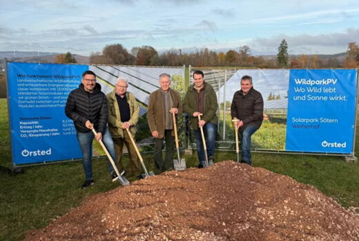 Spatenstich auf dem Weiherhof Sötern